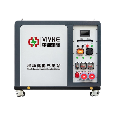 60kW Mobile EV DC Fast Charger with Lithium Battery_img3
