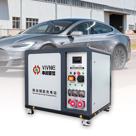 60kW Mobile EV DC Fast Charger with Lithium Battery_img4